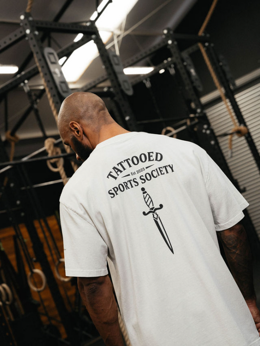 TSS Oversized Faded Tee - Bone