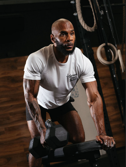 TSS Gym Tee - White