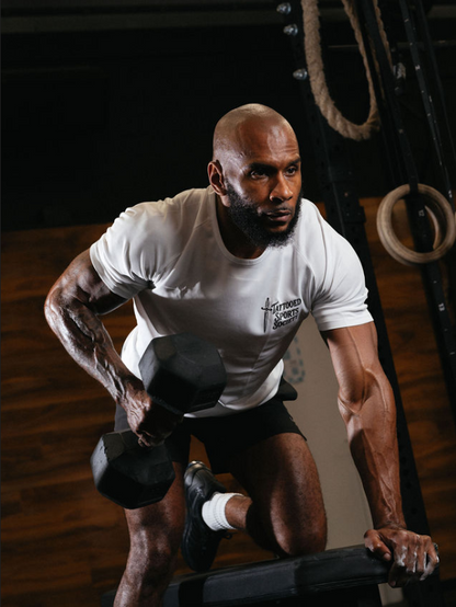 TSS Gym Tee - White