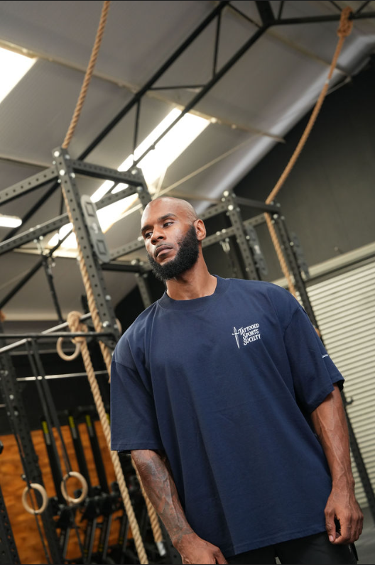 TSS Oversized Tee - Navy